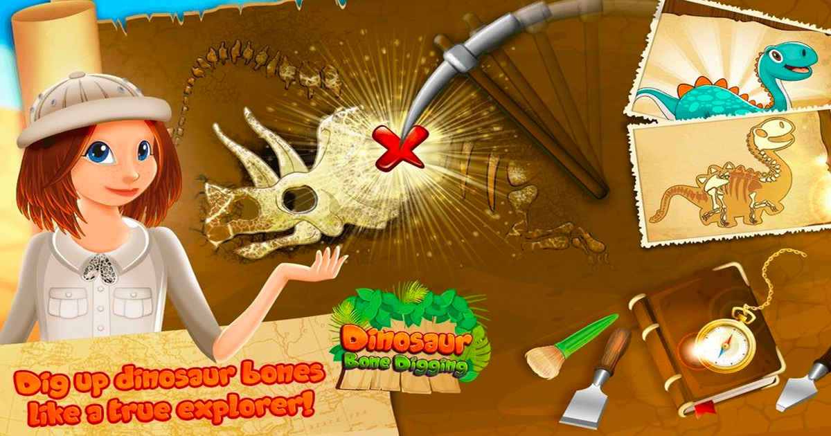 Image Dinasaur Bone Digging